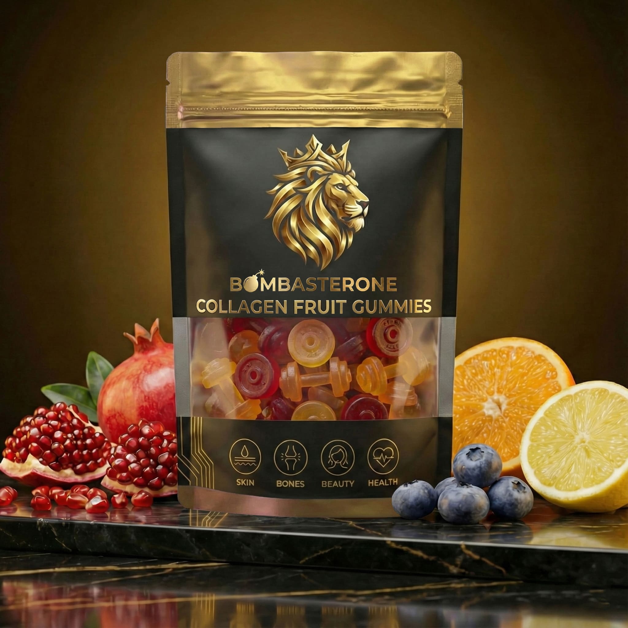 Organic Collagen Fruit Gummies